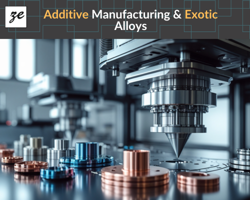 Additive Manufacturing and Exotic Alloys