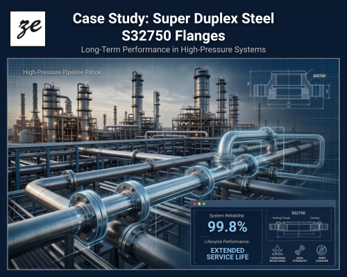 Super Duplex Steel S32750 Flanges for High-Pressure Systems