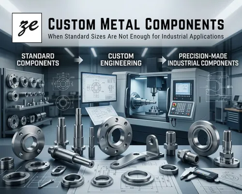 Custom Metal Components: When Standard Sizes Are Not Enough for Industrial Applications