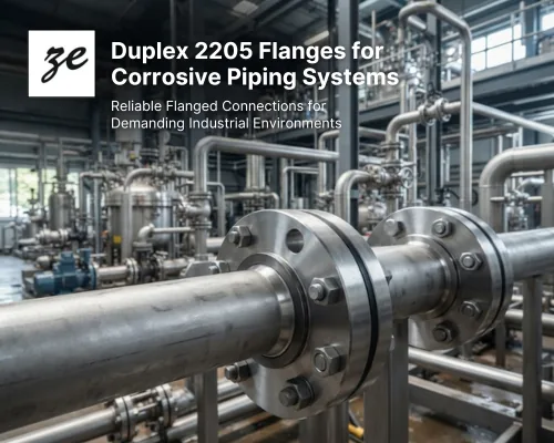 Duplex 2205 Flanges for Corrosive Piping Systems