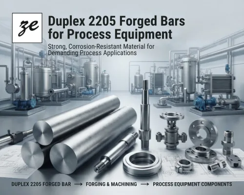 Duplex 2205 Forged Bars for Process Equipment