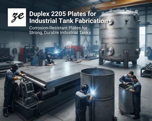 Duplex 2205 Plates for Industrial Tank Fabrication