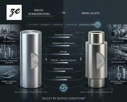 Duplex Stainless Steel vs Nickel Alloys