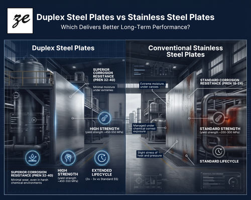 Duplex Steel Plates vs Conventional Stainless Steel Plates Comparison