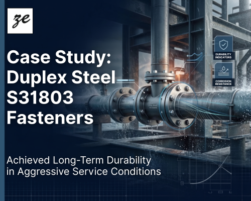 Duplex Steel S31803 Fasteners for Aggressive Service Conditions