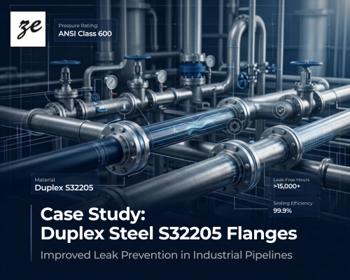 Duplex Steel S32205 Flanges for Leak Prevention in Industrial Pipelines