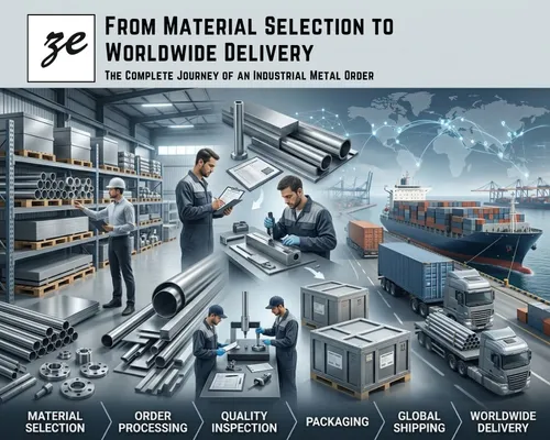 From Material Selection to Worldwide Delivery: The Complete Journey of an Industrial Metal Order