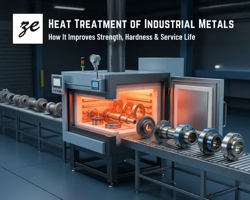 Heat Treatment of Industrial Metals: How It Improves Strength, Hardness and Service Life