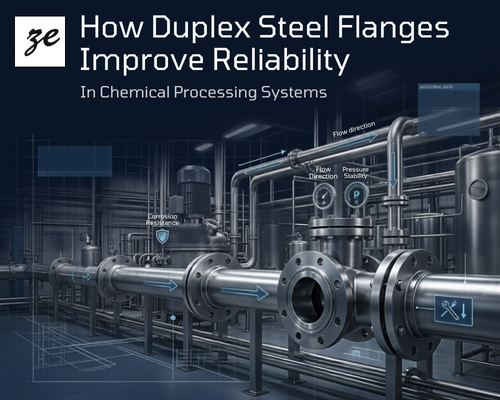 Duplex Steel Flanges for Chemical Processing Systems