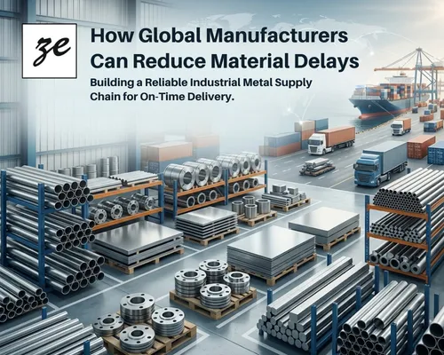 How Global Manufacturers Can Reduce Material Delays with a Reliable Industrial Metal Supply Chain