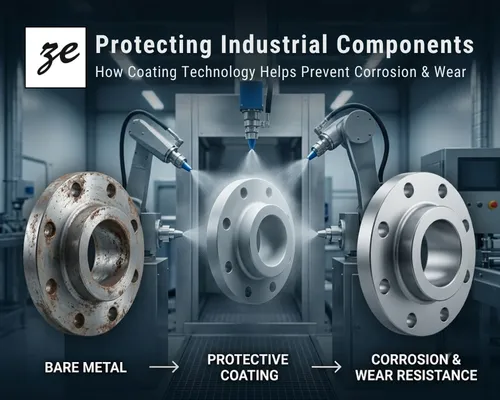 Protecting Industrial Components: How Coating Technology Helps Prevent Corrosion and Wear