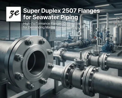 Super Duplex 2507 Flanges for Seawater Piping