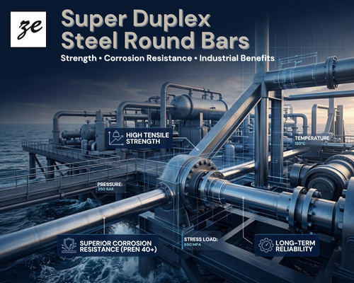 Super Duplex Steel Round Bars for Industrial Applications
