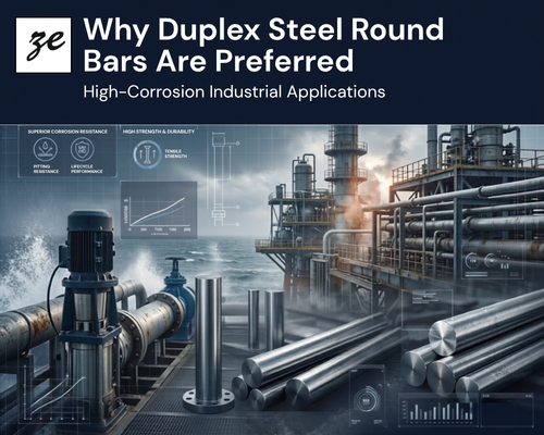 Duplex Steel Round Bars for High-Corrosion Industrial Applications