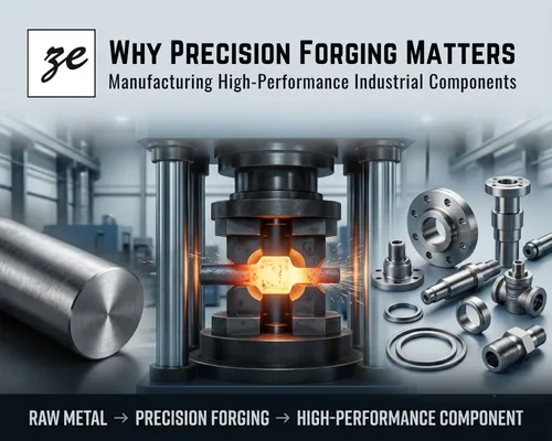 Why Precision Forging Matters When Manufacturing High-Performance Industrial Components