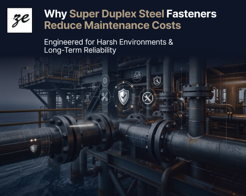 Why Super Duplex Steel Fasteners Reduce Maintenance Costs