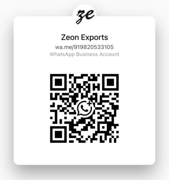 WhatsApp QR Code for Zeon Exports